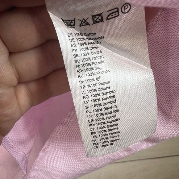 ETON Mens Pink Casual Preppy Button Down Slim Shirt Size 43 17 Cotton - Picture 9 of 12